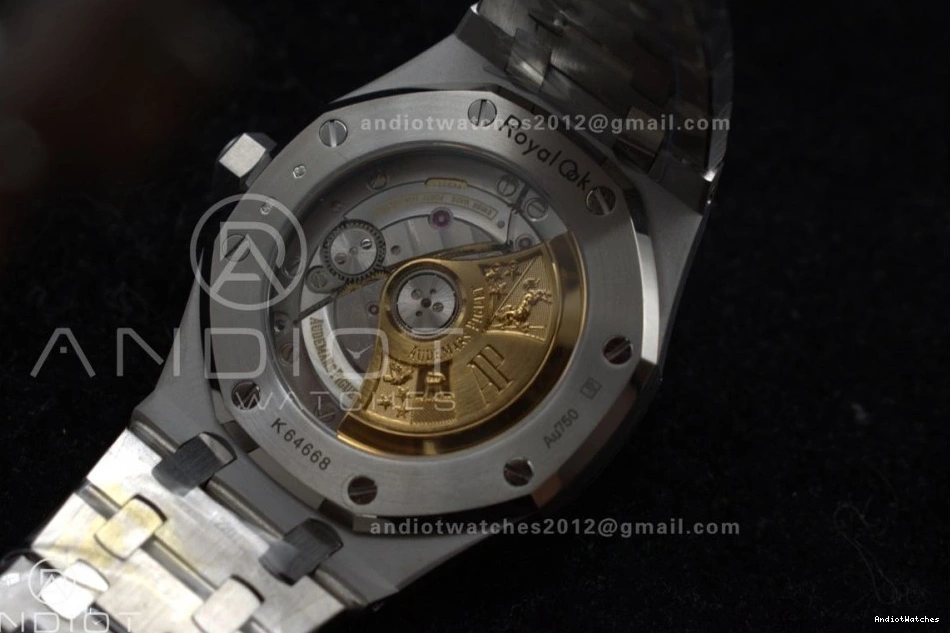 SA3120 Affordable Frosted SS Super SS 15454 On Textured White Dial Royal Clone Oak 1033 Edition APSF 1:1 Best 37mm Bracelet 1002